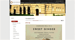 Desktop Screenshot of egomkultur.hu